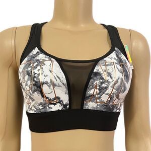 Victorias Secret Pink Ultimate with Sexy sheer Mesh sport bra Small